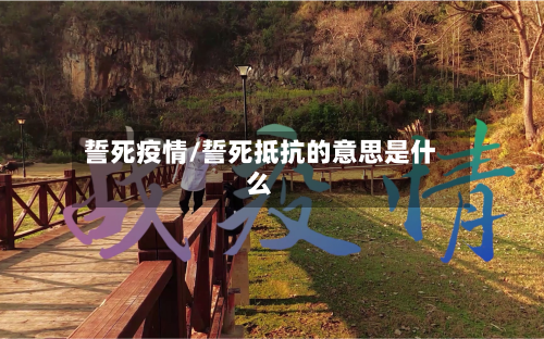 誓死疫情/誓死抵抗的意思是什么