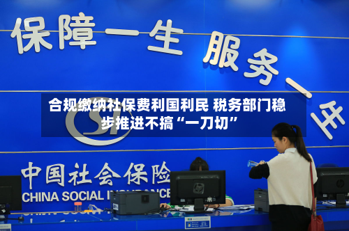 合规缴纳社保费利国利民 税务部门稳步推进不搞“一刀切”