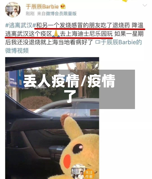 丢人疫情/疫情了