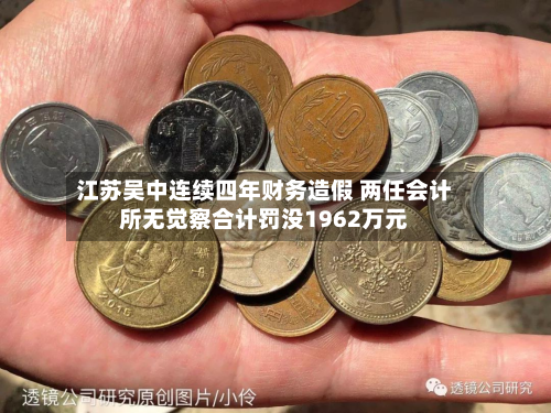 江苏吴中连续四年财务造假 两任会计所无觉察合计罚没1962万元-第3张图片